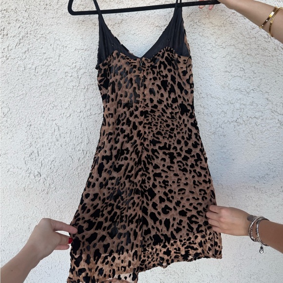 Size Small Cheetah Print Mini Dress. Worn a few times, great condition. - Picture 6 of 6